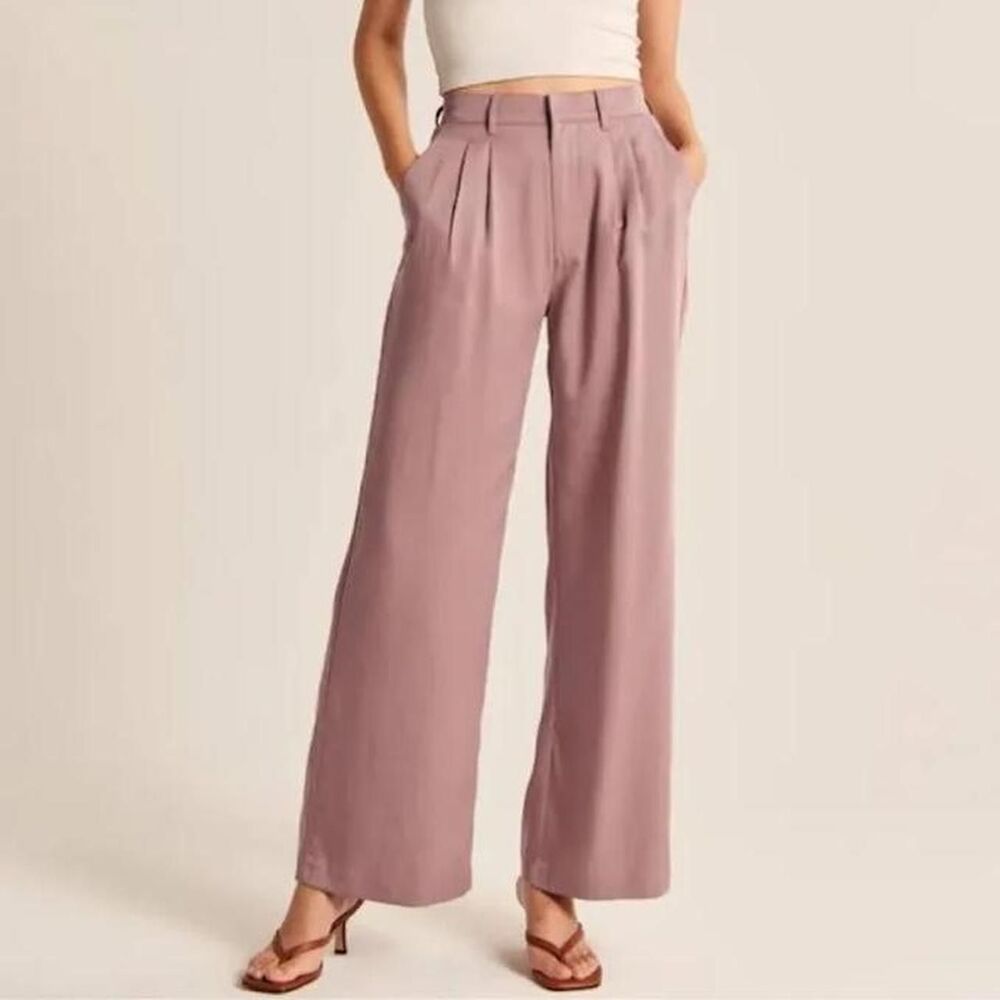 Abercrombie-fitch Women's Pink Trousers